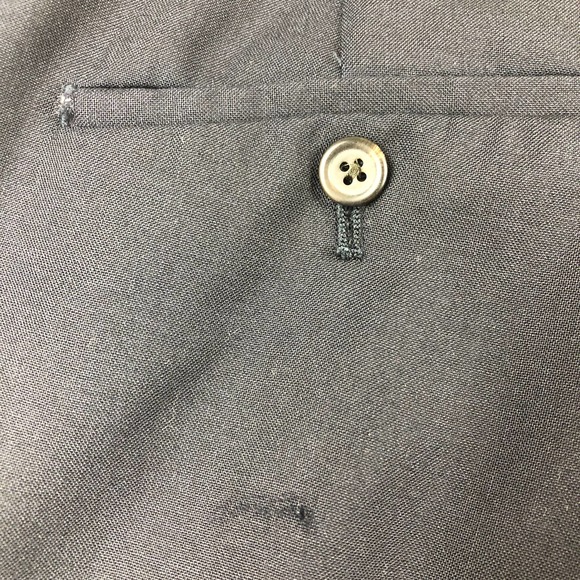 LRL Ralph Lauren Pants Mens 36x29 Total Comfort Wool Flat Front Dress Navy Blue - Picture 9 of 9